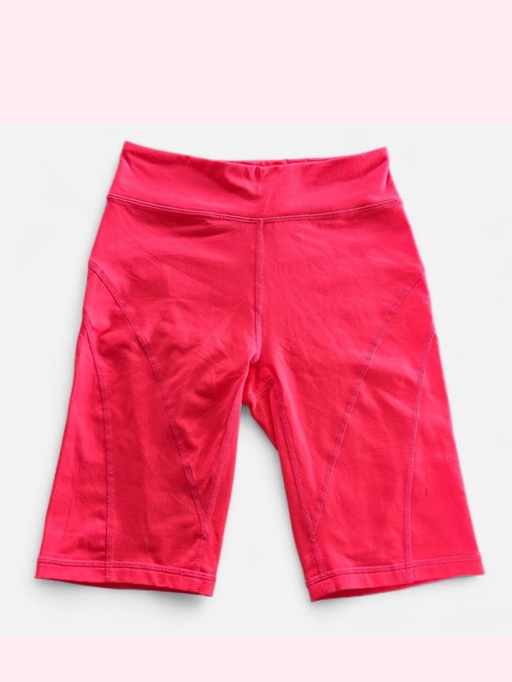 FP Movement by Free People Bright Pink High-Rise Bike Shorts